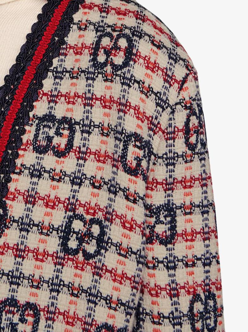 Web Stripe Tweed Jacket