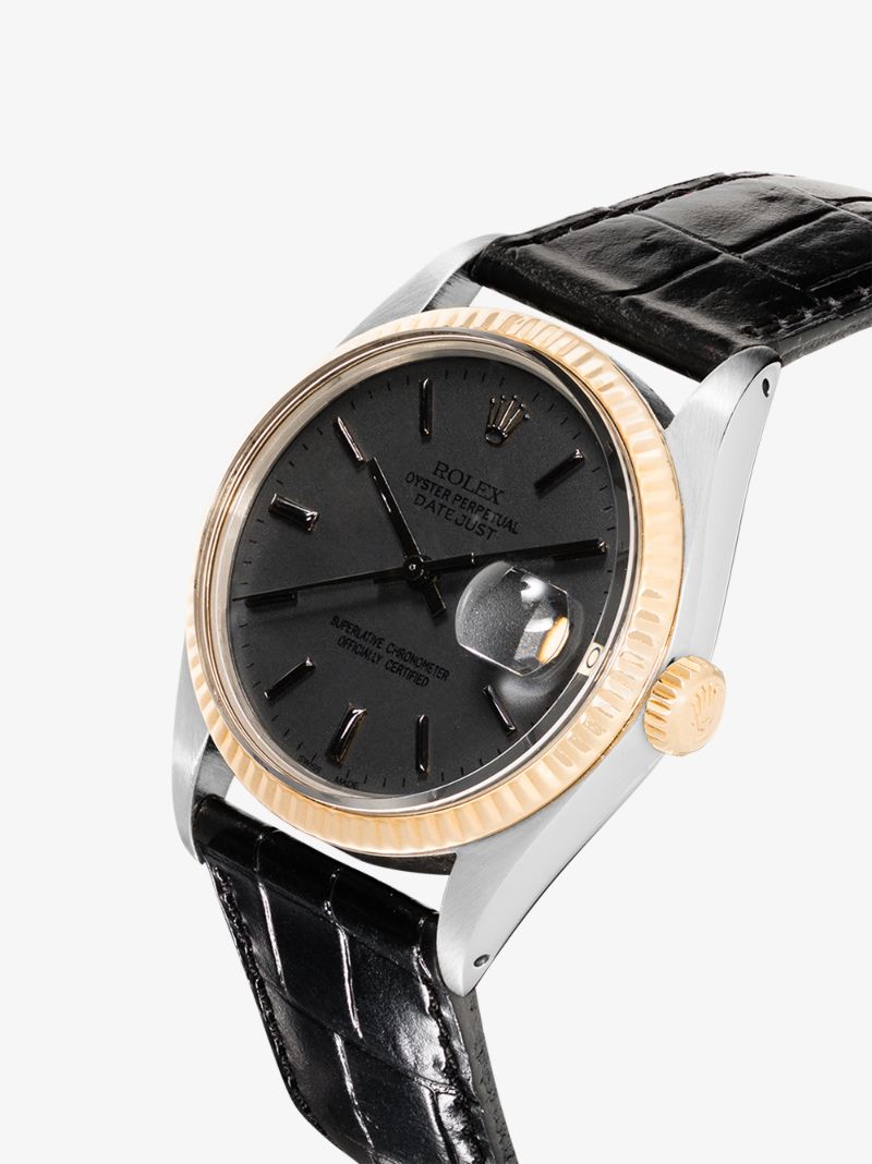 Reworked Vintage Rolex Oyster Perpetual Datejust Watch