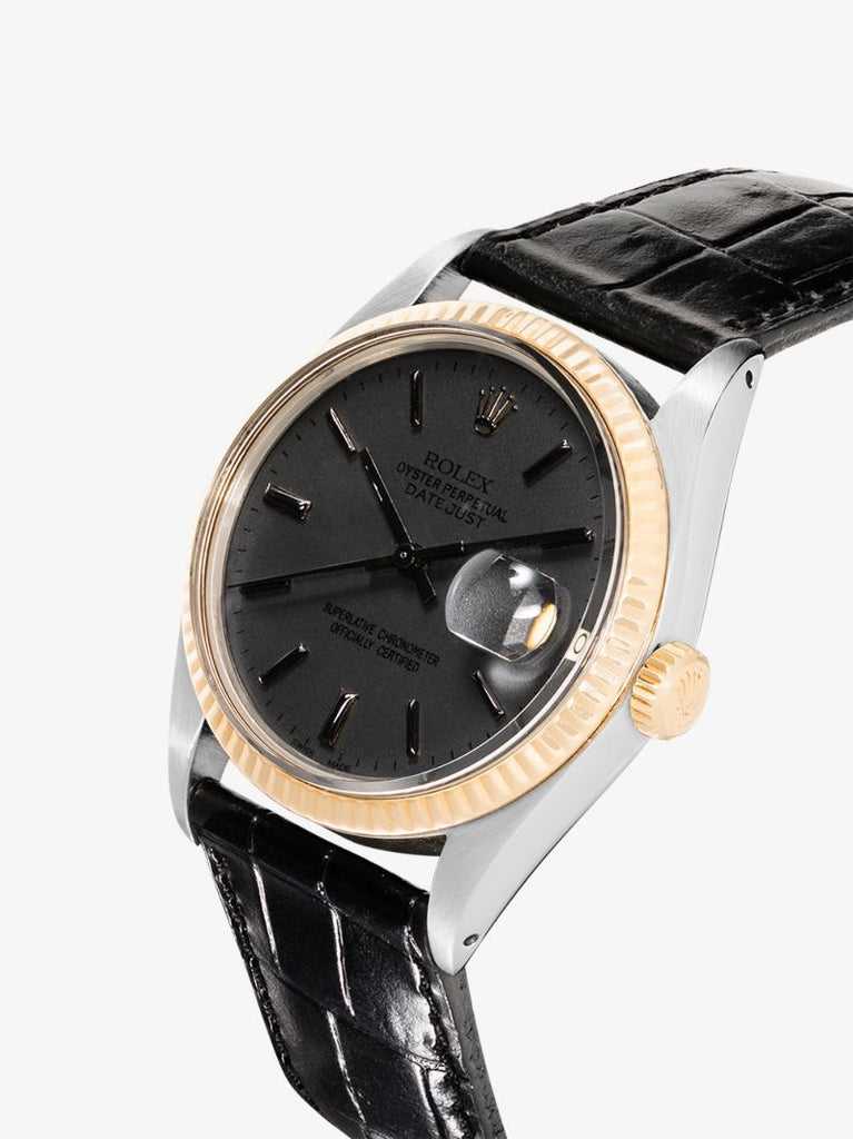 Reworked Vintage Rolex Oyster Perpetual Datejust Watch