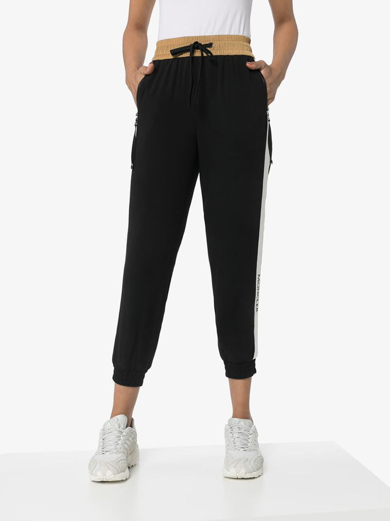 Logo Stripe Cropped Sweatpants