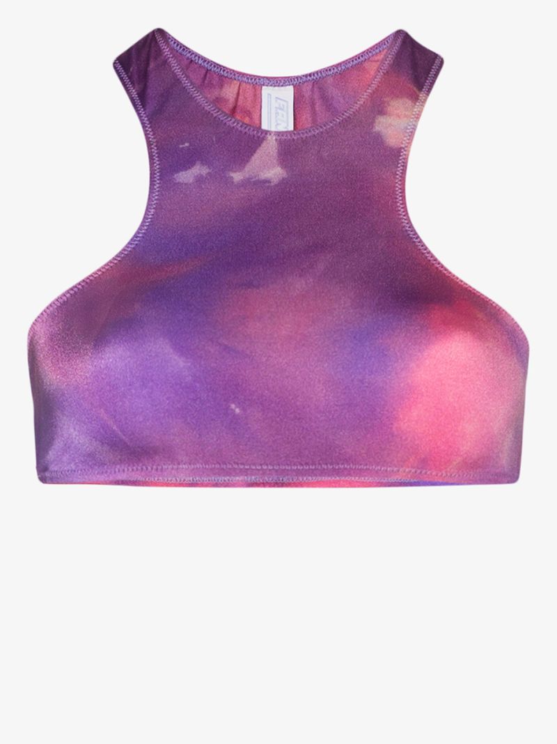 Tie-dye Print Sports Bra