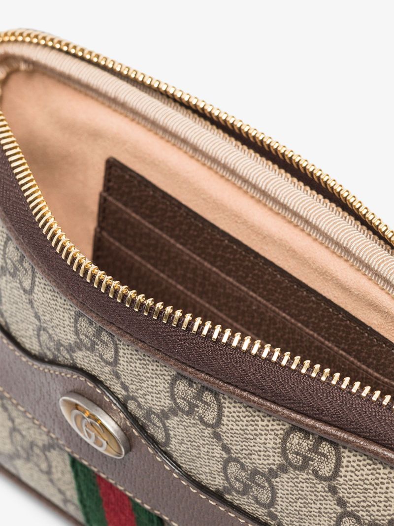 Brown Ophidia Gg Supreme Mini Bag