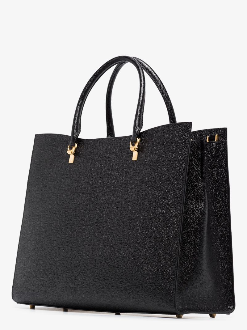 Large Pebbled Duet Tote