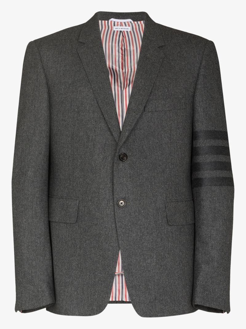 4-bar Stripe Wool Blazer
