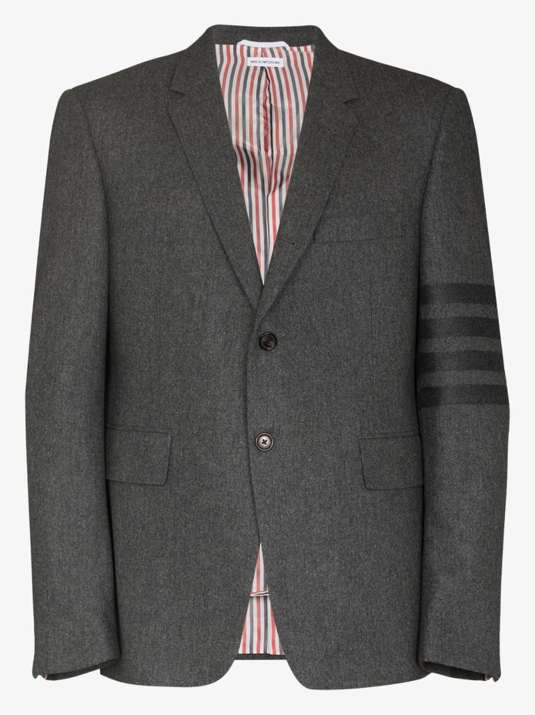4-bar Stripe Wool Blazer