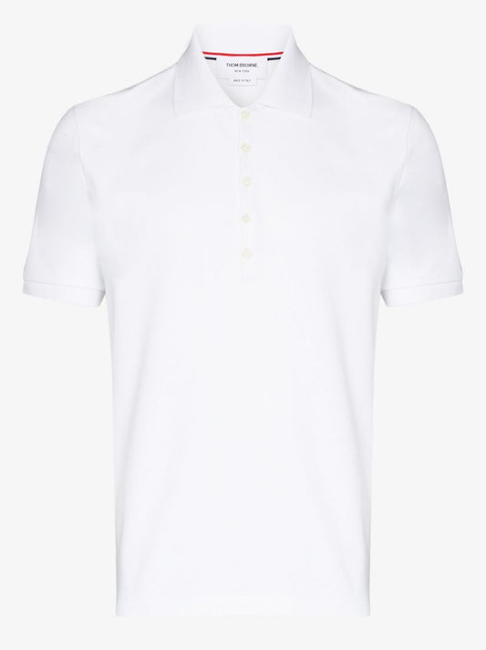 4-bar Stripe Cotton Polo Shirt
