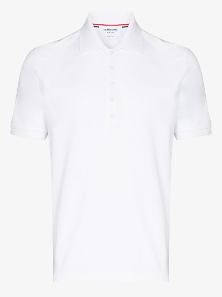 4-bar Stripe Cotton Polo Shirt