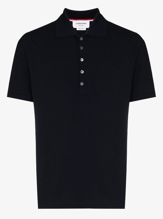 4-bar Cotton Polo Shirt
