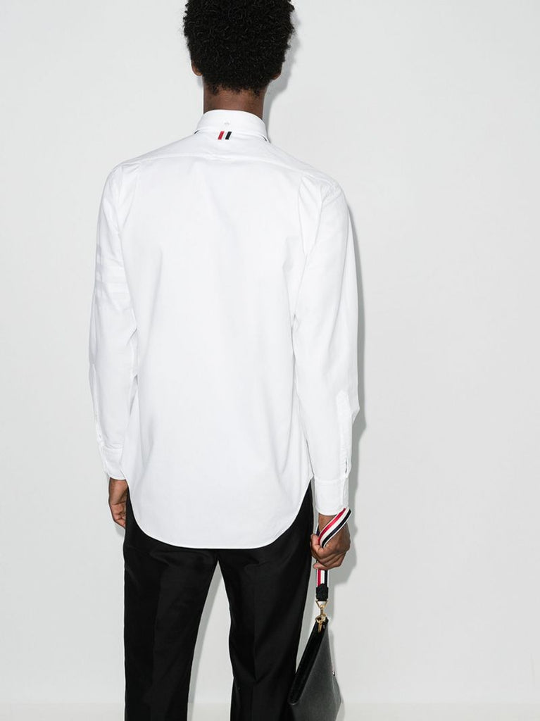 4-bar Stripe Cotton Shirt