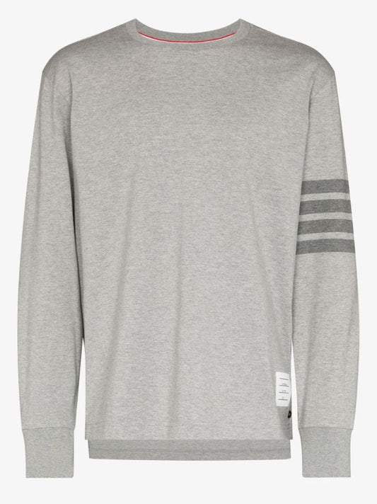 4-bar Stripe Cotton T-shirt