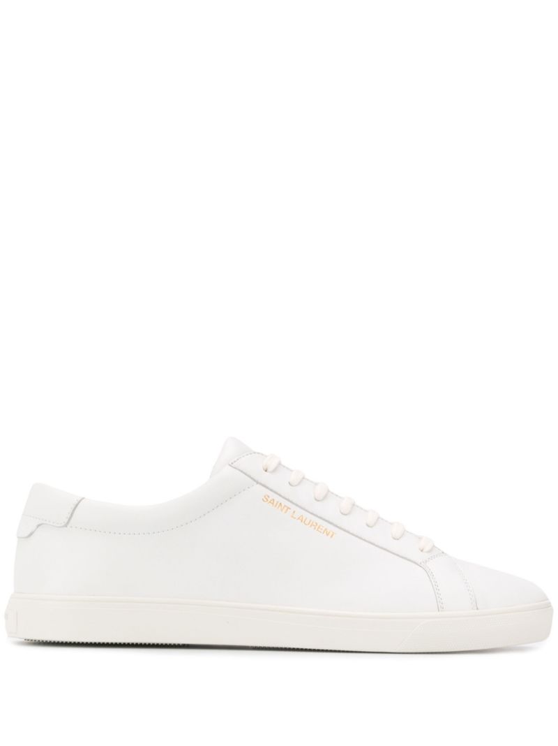 White Andy Leather Sneakers