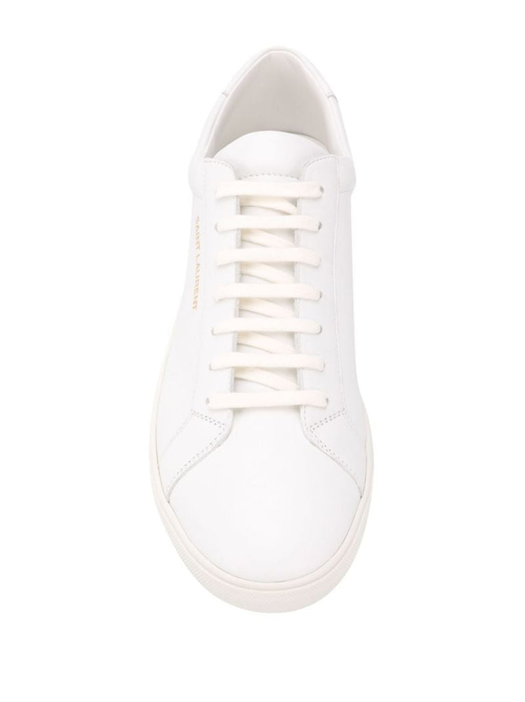 White Andy Leather Sneakers