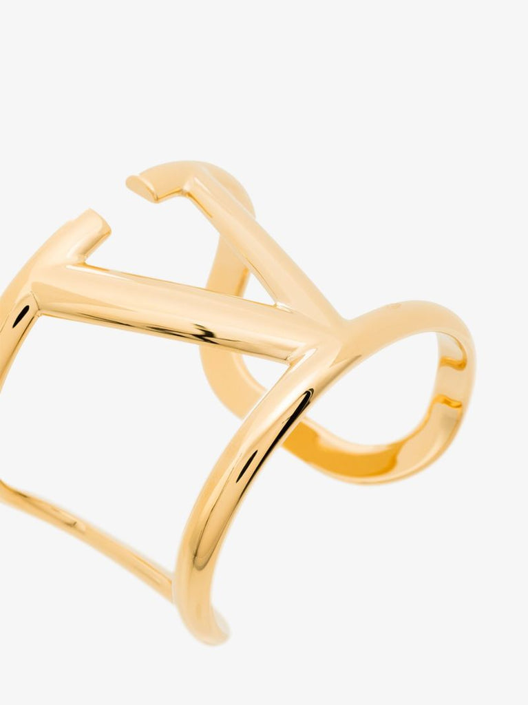 Gold Tone Vlogo Signature Bracelet