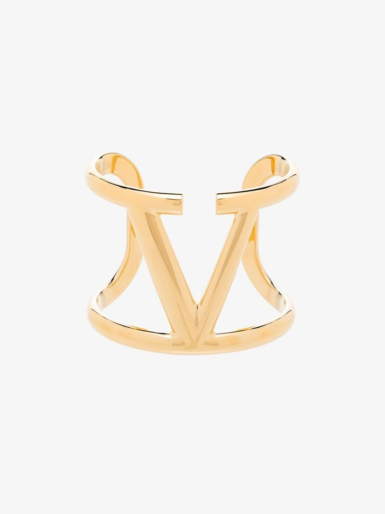Gold Tone Vlogo Signature Bracelet