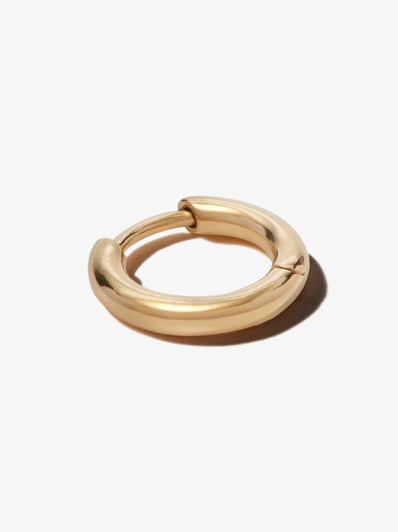 Gold-plated Marco Huggie Hoop Earring