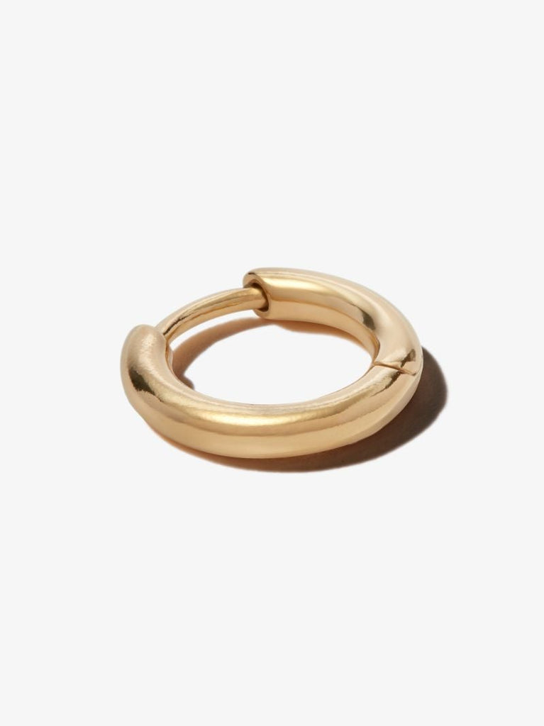 Gold-plated Marco Huggie Hoop Earring