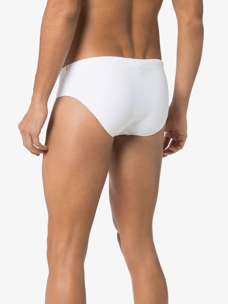 Logo Print Swim Trunks