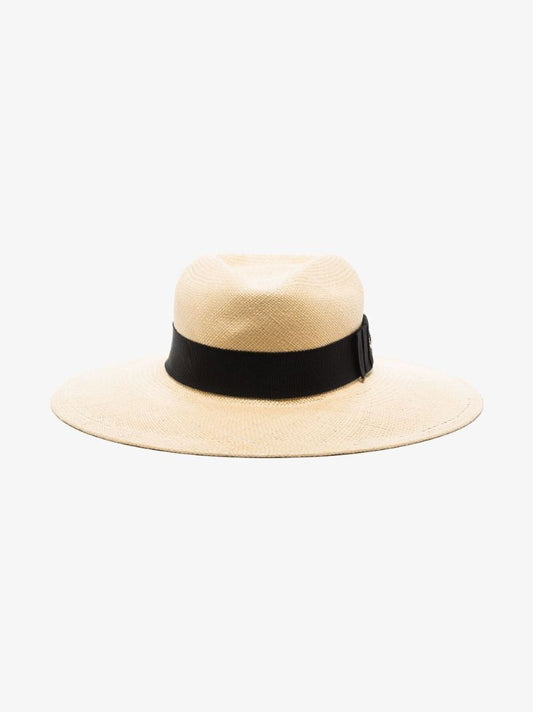 Neutral Straw Panama Hat