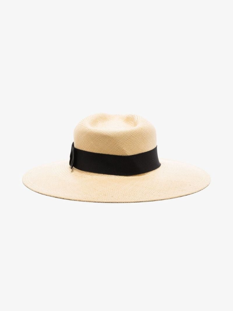Neutral Straw Panama Hat