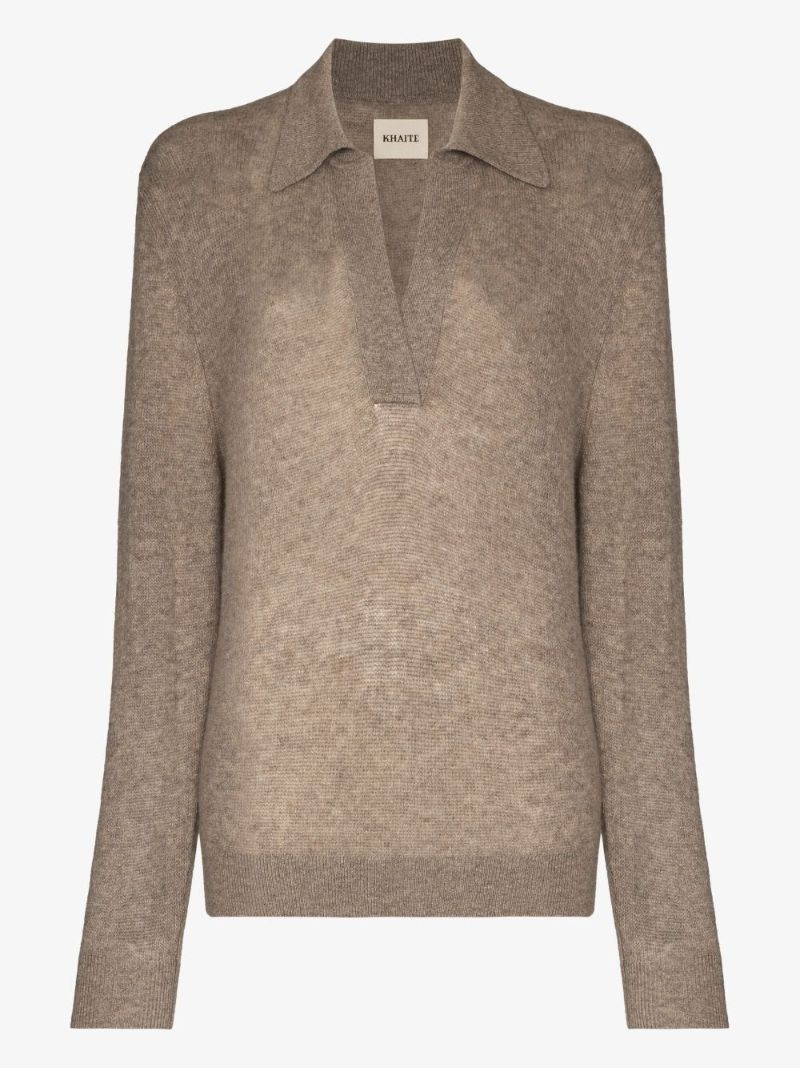 Brown the Jo Cashmere Sweater
