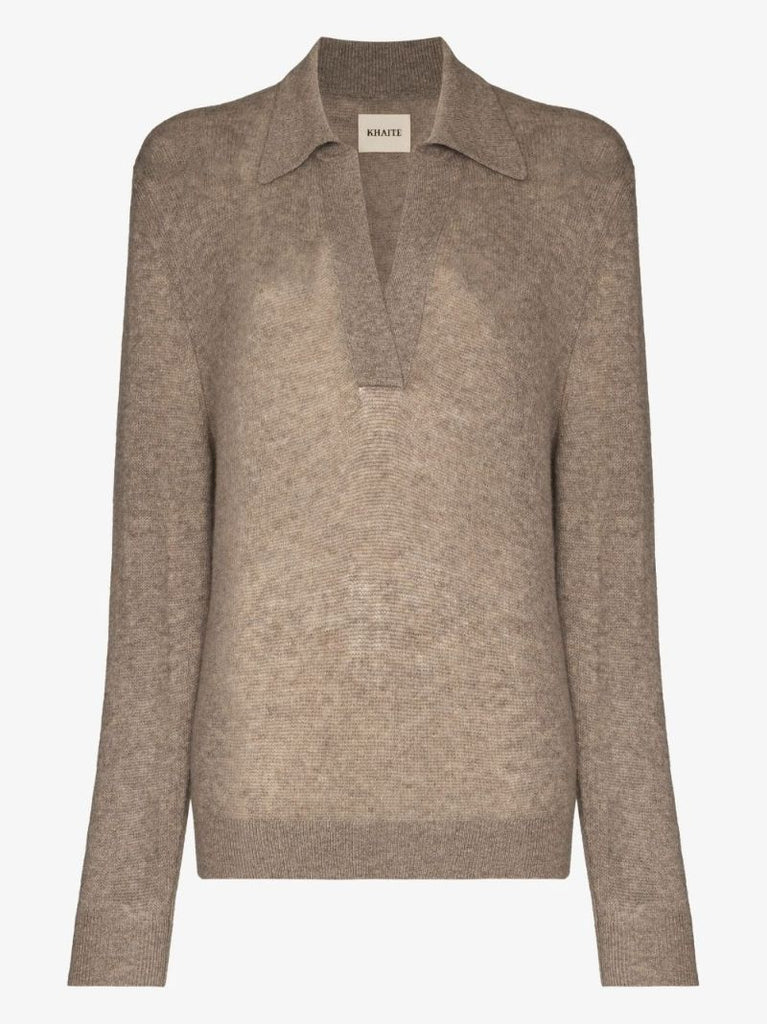 Brown the Jo Cashmere Sweater