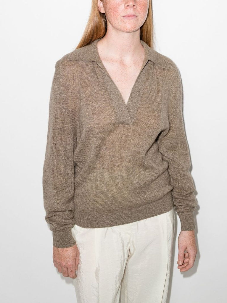 Brown the Jo Cashmere Sweater