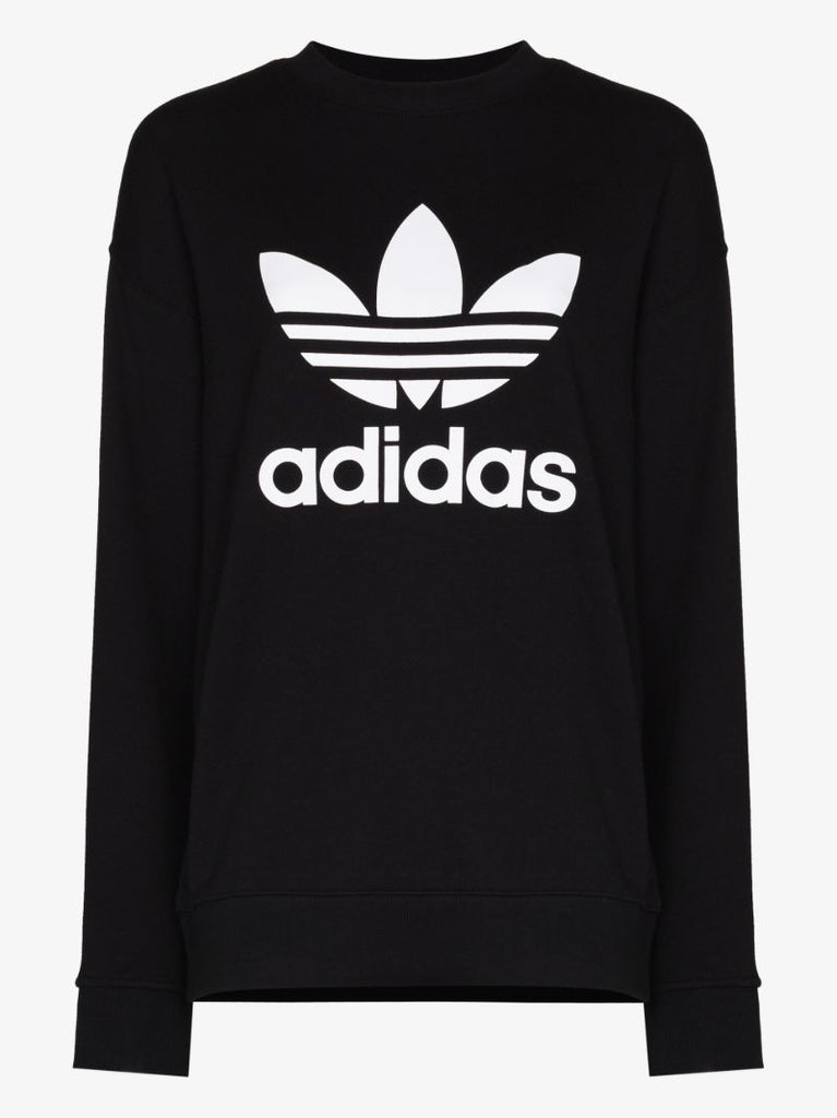 Trefoil Logo Cotton Sweatshirt