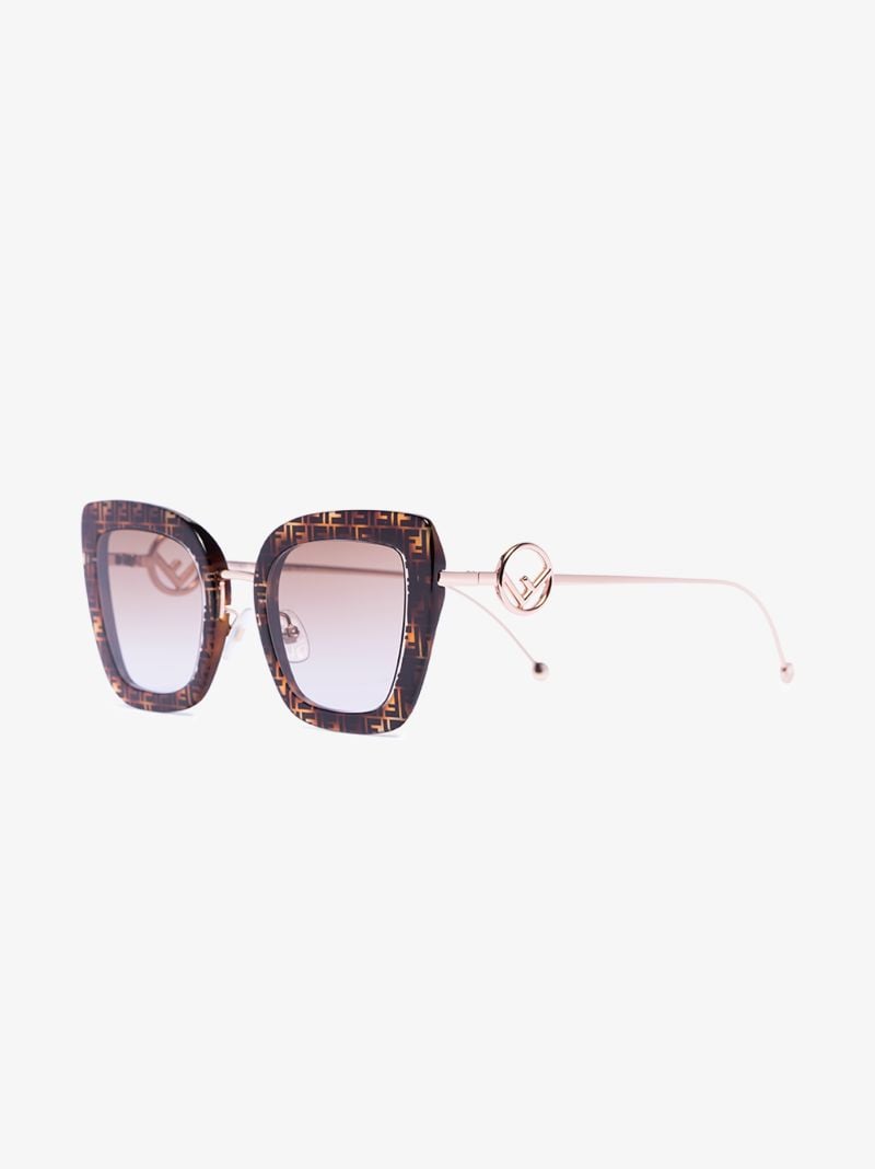 Brown Havana Ff Sunglasses