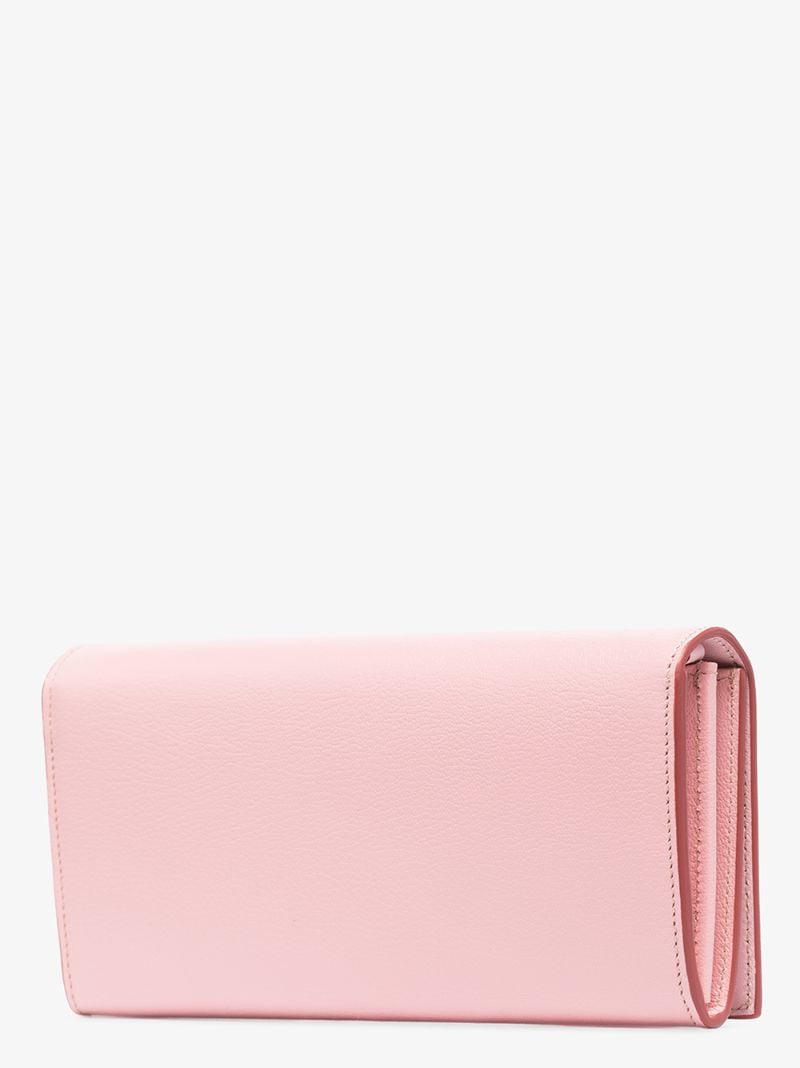 Pink Skull Stud Leather Mini Bag