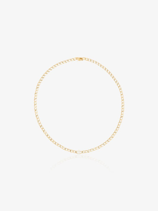18k Yellow Gold Pear Diamond Necklace