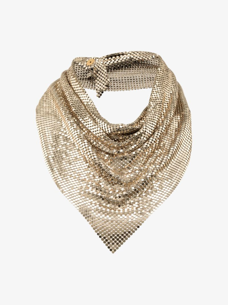 Gold Mesh Scarf