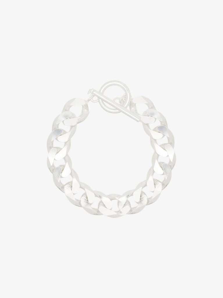 Sterling Silver Moto Chain Bracelet