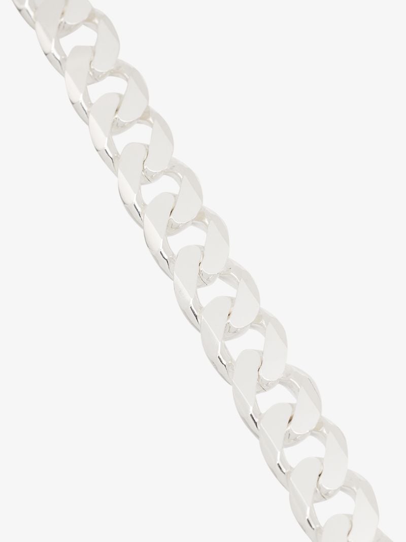 Sterling Silver Moto Chain Bracelet