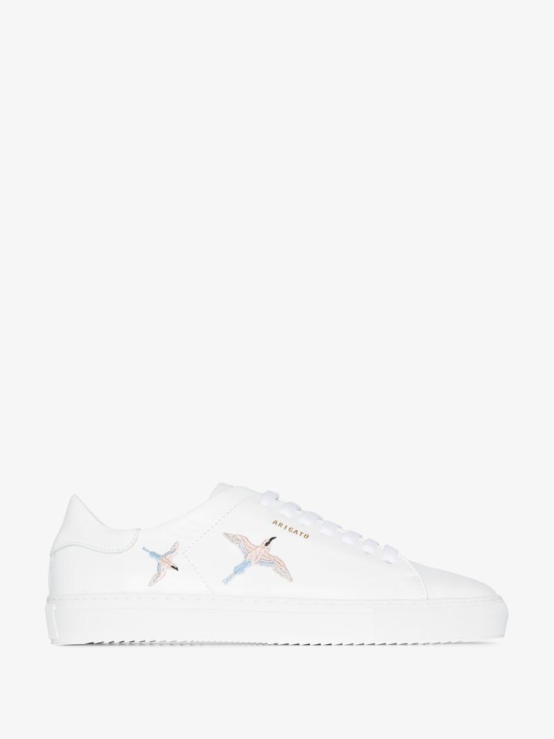 White Clean 90 Leather Sneakers
