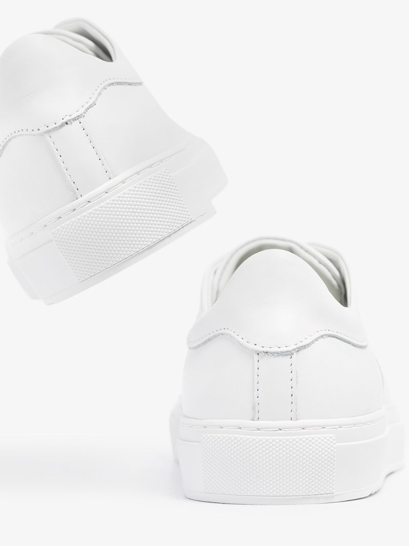 White Clean 90 Leather Sneakers