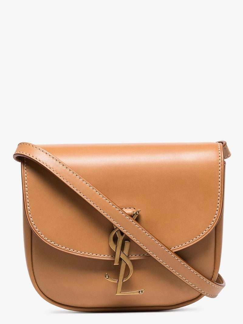 Brown Kaia Leather Shoulder Bag