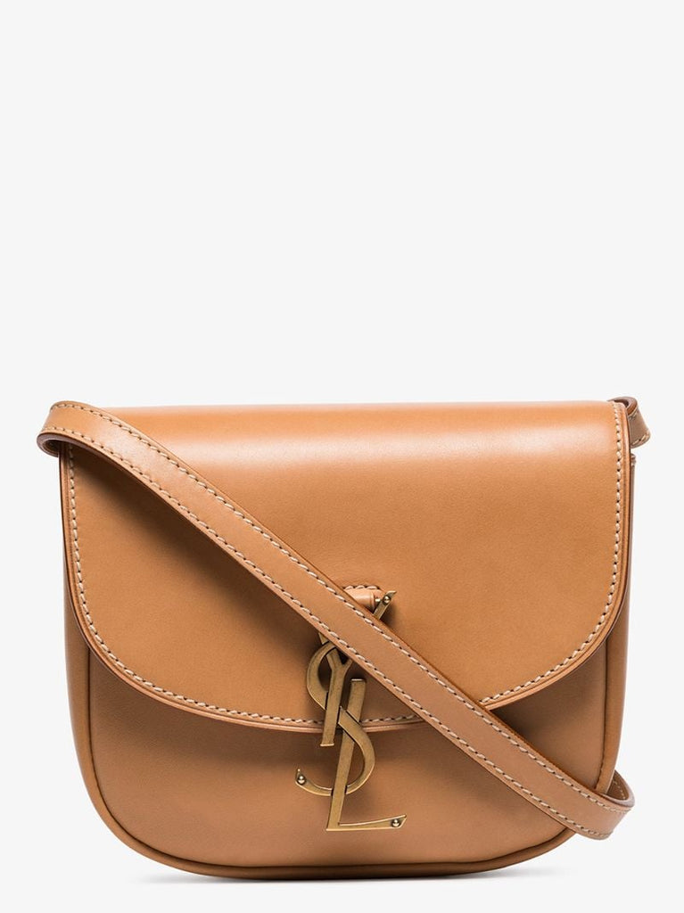 Brown Kaia Leather Shoulder Bag