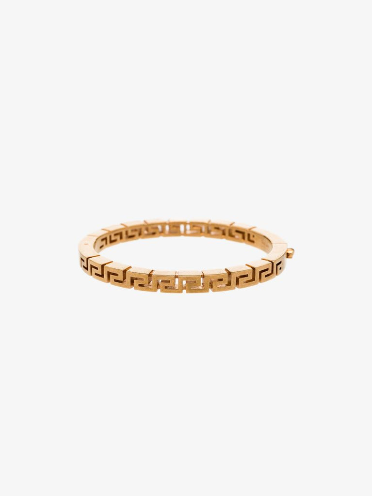Gold Tone Greca Bracelet
