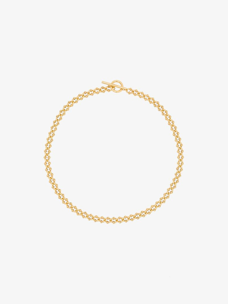 Gold Vermeil Dna Chain Necklace