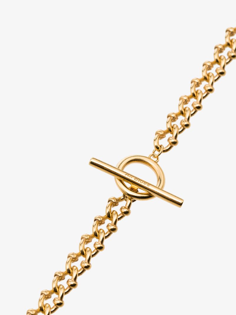 Gold Vermeil Dna Chain Necklace