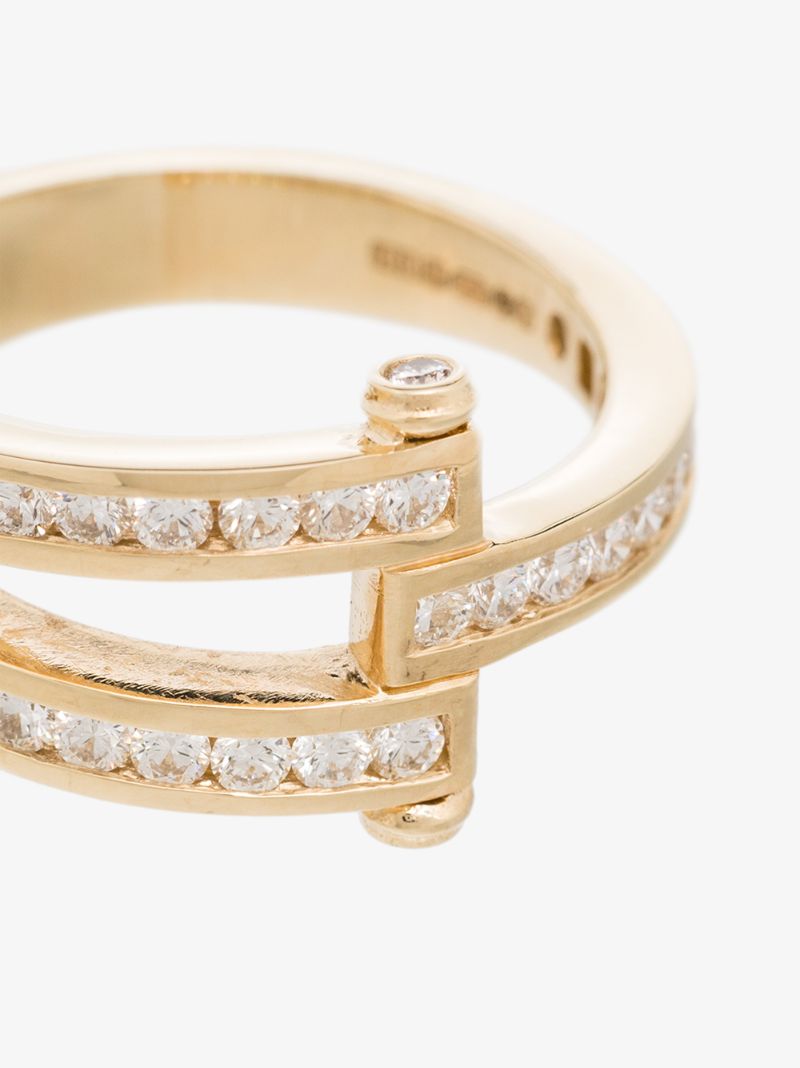 14k Yellow Gold Magna PavÃ_x0083_Â© Diamond Ring
