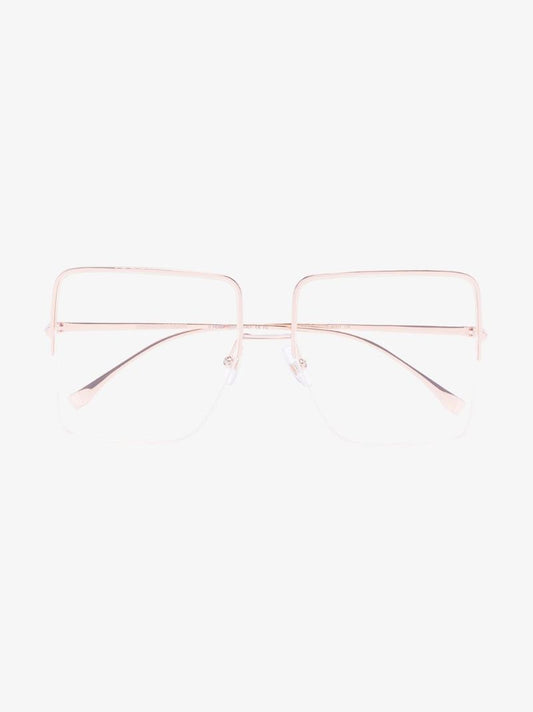 Metallic Square Optical Glasses