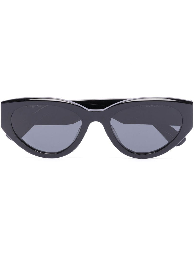 Black Craftmanship Round Sunglasses
