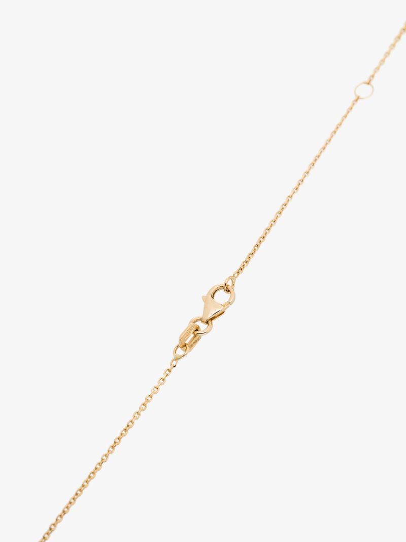 18k Yellow Gold Ivy Diamond Necklace