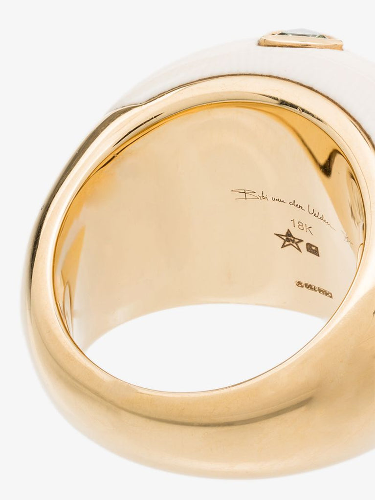18k Yellow Gold Pop Art Cocktail Ring