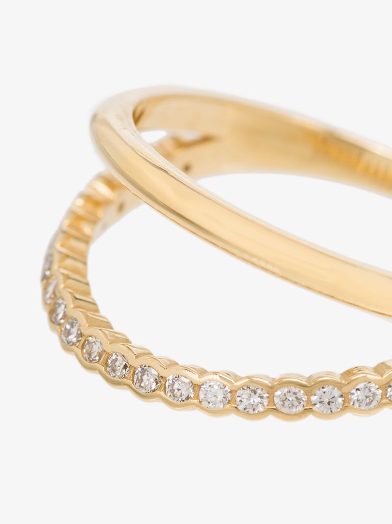 18k Yellow Gold Ally Diamond Ring