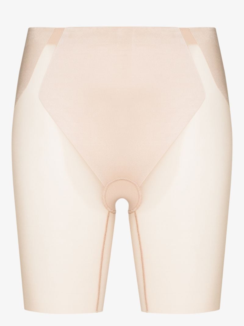Neutral Haute Contour Mid-thigh Shorts