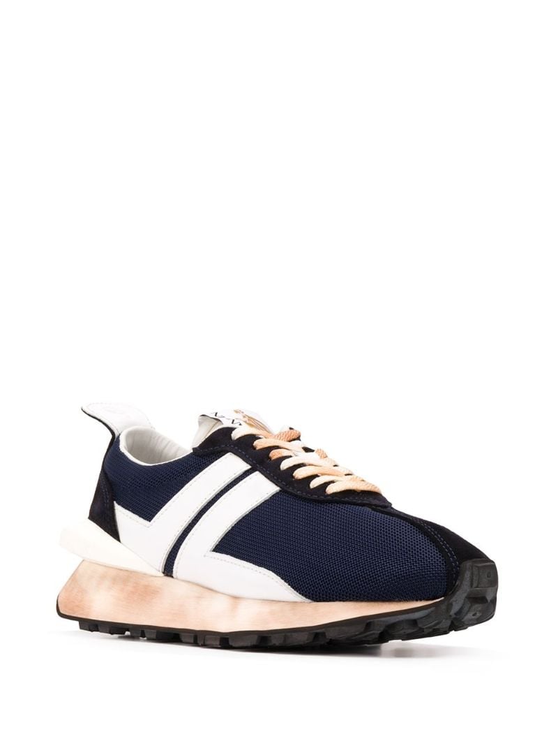 Blue Bumper Low-top Sneakers