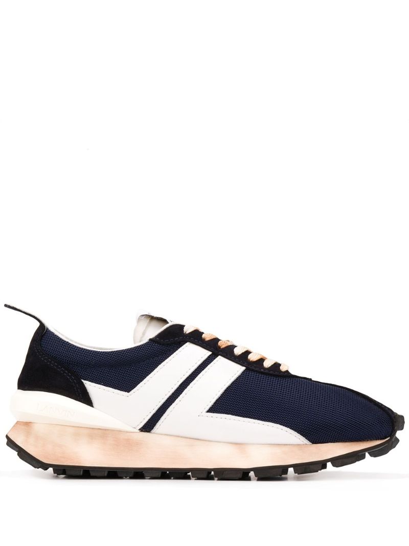 Blue Bumper Low-top Sneakers