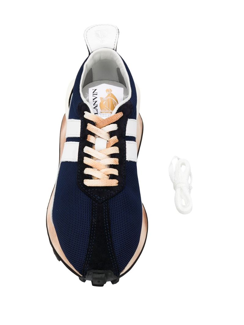 Blue Bumper Low-top Sneakers